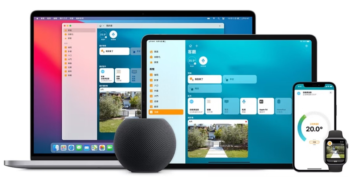 支援Apple智能家居產品